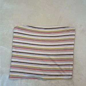 American Eagle Striped Tube Top